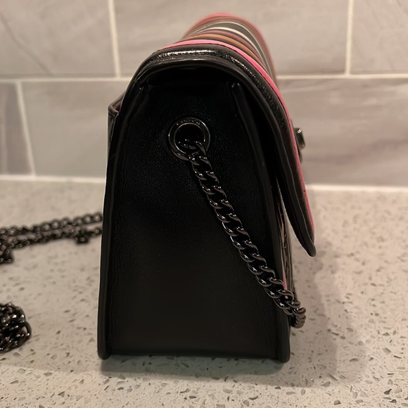 NWT! COACH COLORBLOCK QUILTED BOWERY LEATHER CROSSBODY BAG - Picture 5 of 10